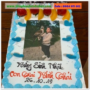 Bánh Sinh Nhật In Hình Ảnh - H691